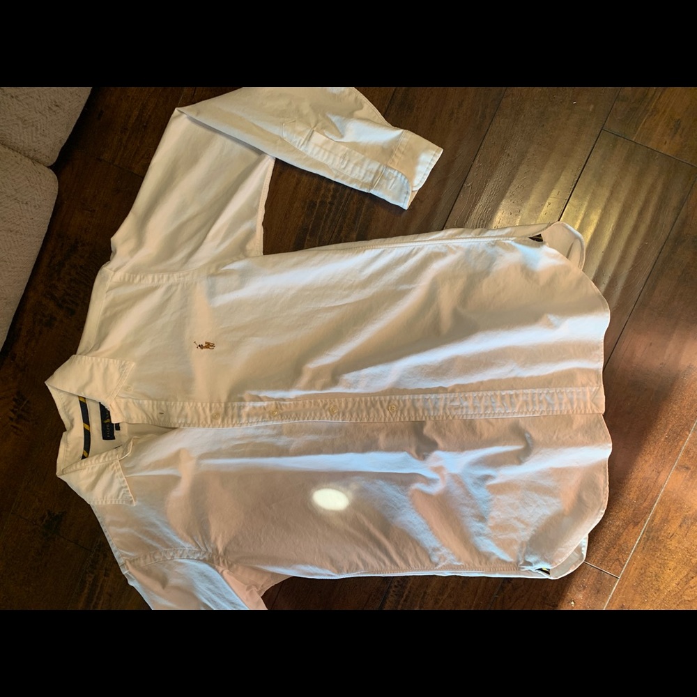 Long sleeve Ralph Lauren polo dress shirt